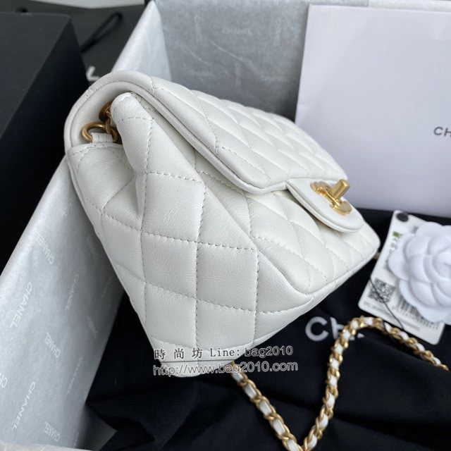 Chanel女包 香奈兒專櫃最新款cf mini口蓋包 Chanel小號單肩斜挎女包 AS1786  djc4321